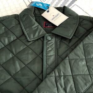 UNTUCKit Hunter green Quilted Jacket